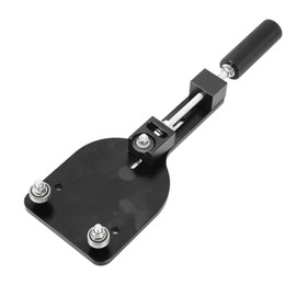 Oil Filter Cutter, 77750 Oil Filter Cutting Tool Rustproof Practical Simple to Use Anti Deformation Efficient for 2‑3/8in to 5in Cutting Range(Black)