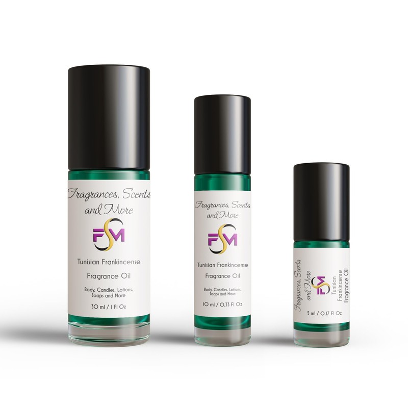 Tunisian Frankincense Fragrance Oil - 0.33 Fl Oz Glass Roll