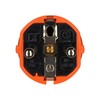 Rubber Power Plug 230 V, 16 A, IP44, Waterproof Plug,