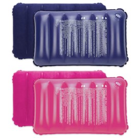 Camping Travel Pillow, Air Cushion, Set of 4, Ultralight Camping Pillow, Travel Pillow, Inflatable Beach Pillow, Ultralight Travel Pillow, Compressible for Beach, Outdoor, Hiking, 47 x 30 cm