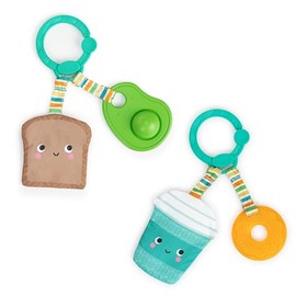 Bright Starts Kit de Mordederas y Peluches para Bebés