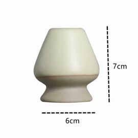 Matcha Tea Whisk Holder Ceramic Holder for Bamboo Chasen fit for Matcha Chasen Tea Set Accessories (I)