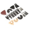 40pcs Saw Blades Oscillating Multi Tool Accessories Kit for Repairing