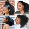 Afro Kinky Curly Drawstring Ponytail 4C for Black Women Afro