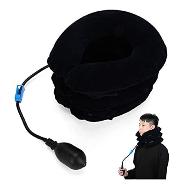 Cervical Traction Collar Multifunctional Household Portable Ergonomic Cervical Traction Instrument