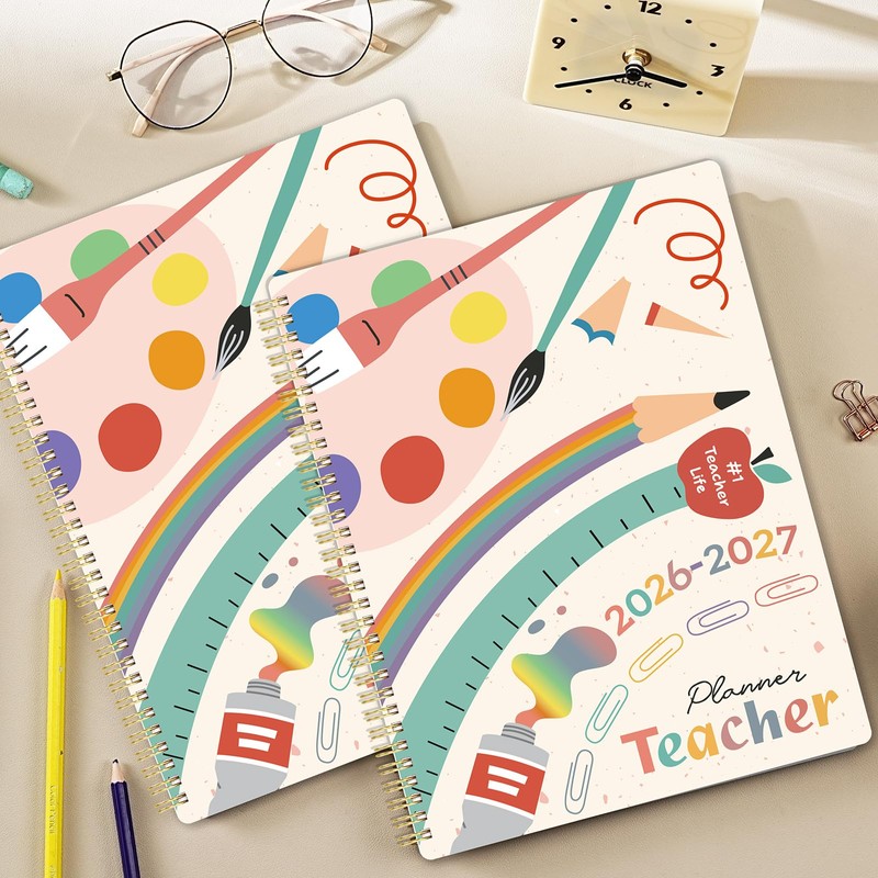 Teacher Planner 2026-2027 - Teacher Lesson Planners 2026-2027 from July