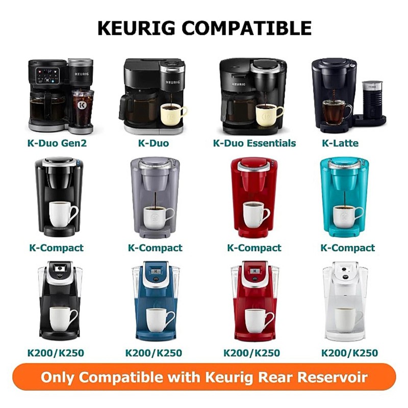 Keurig 2 Keurig Short Handle Water Filter Replacments & 4
