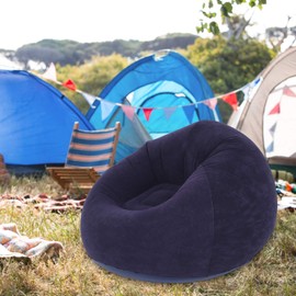 Gaming Chair Sofa Soft Inflatable Chair Simple Style Folding Sofa for Dorm Room Outdoor Travel Camping Picnic