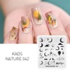 KADS Nail Art Template Nature Nail Stamping Plate Nail Art