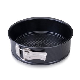 Zenker Perfect Black - Teglia con fondo piatto, Ø 20 cm, in lamiera di acciaio di alta qualità con rivestimento antiaderente, resistente al calore +230 °C, made in Germany