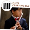 Kisangel 6pcs Flute Bag Soft Durable Storage Pouch for Soprano