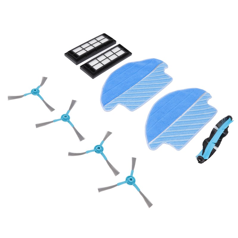 9 Pcs Vacuum Parts Replacement Main Brush Side Brush Filter