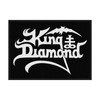 King Diamond Patch Logo 10 x 5 cm