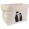 Large 'Goth Couple' Canvas Organiser/Storage Bag (OR00032744)