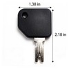 feishunteng 5PCS 166 Forklift Ignition Keys – Compatible with Hyster,