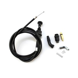 FORLETOR Carburetor Choke Cable and Plunger Choke Starter Valve Kit Fits for 2000-2006 Honda TRX350 Rancher 350,Replace 17950-HN0-A12 16046-HM5-730 Premium Standard Size