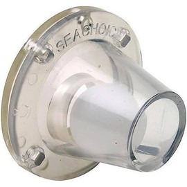 Seachoice Polished Polycarbonate 7.2 in. L x 3/4 - 1-1/2 in. W Small Self Bailing Scupper 1 pk