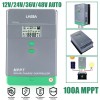 LINEBA 5200W MPPT Solar Charge Controller 100A/12V 24V 36V 48V