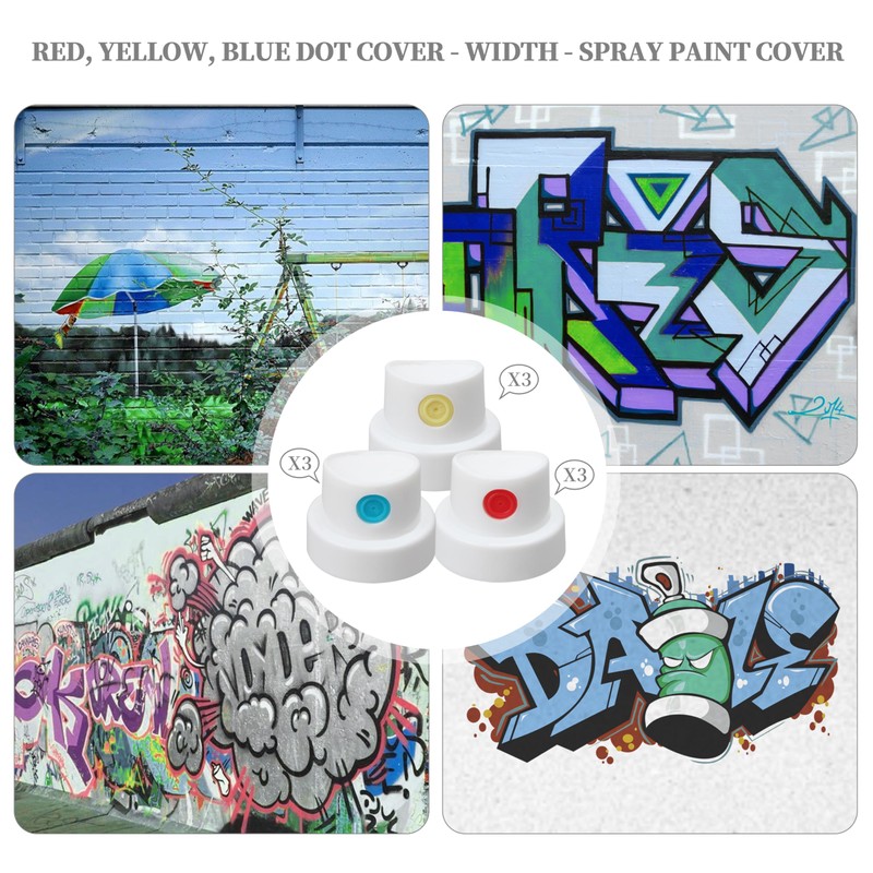 Spray Paint Nozzle for cans Set, 27 Universal Replacement Tips