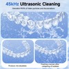 Ultrasonic Retainer Cleaner, 45kHz Dental Appliances Cleaning Machine with U/V