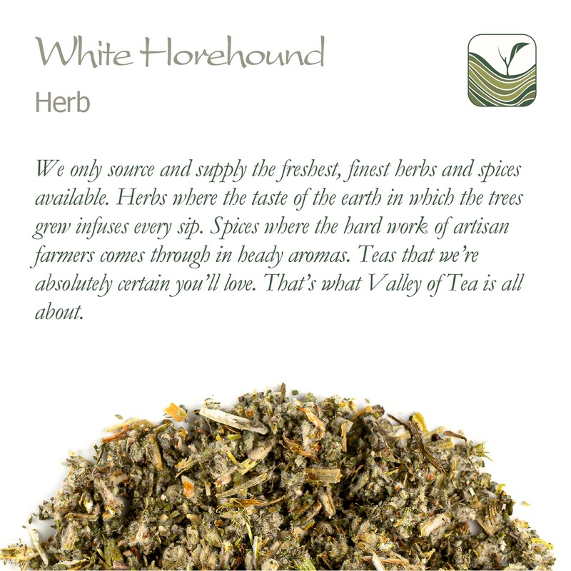 Horehound Leaf Tea Herb - White Horehound Leaves 100g