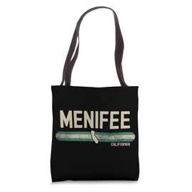 Menifee CA | California | Travel & 80s Style Tote Bag