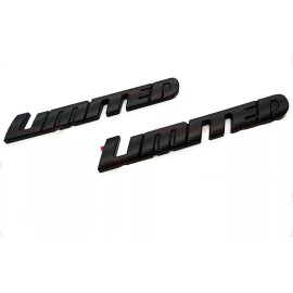 Toyota OE Black Emblem Badge Kit Set For 14-21 Toyota 4Runner Limited