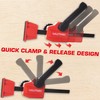 HAUTMEC 3/4" Bench Dog Clamp, Quick-Release Hold Down Clamps for