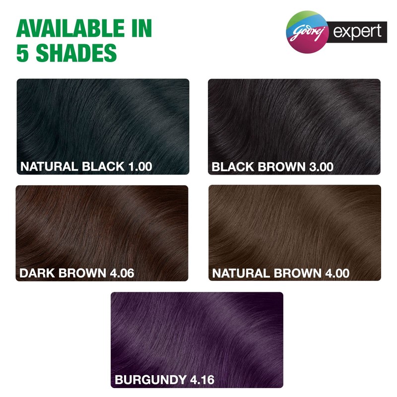 Godrej Expert Rich Crème Hair Colour Shade - Pack of
