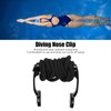 Diving Nose Clip Adjustable Aluminum Alloy Professional Swimming Nose Plug