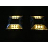 Solar Charging Road Tack LED Light Flashing Weight 20T Night