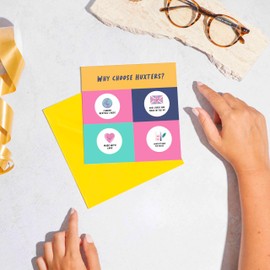 Huxters Birthday Card for Uncle Your Numero Uno Uncle Funny Card for Him - 14.8cm (Uncle)