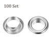 Kozelo Grommets Kit 100set-[8mm 1/3" Hole] Metal Eyelets Grommet Tool