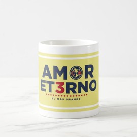 Taza Club América Tricampeón 2024, 11 oz, Diseño Único, El Más Grande de México