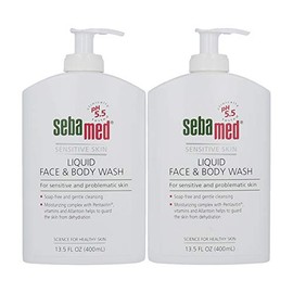 Sebamed Liquid Face & Body Wash with Pump, 400ml, 2 Pack