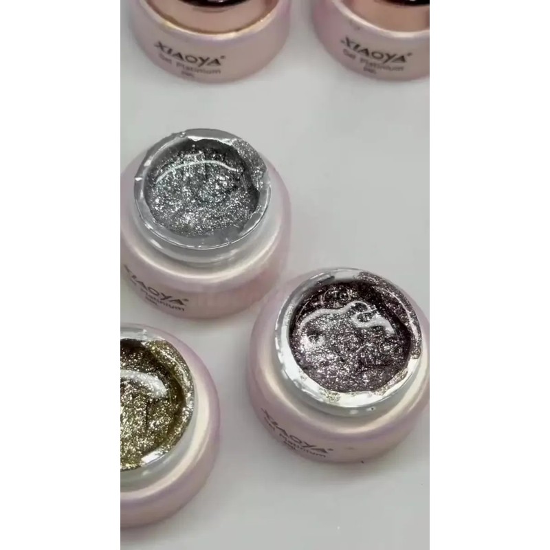 3 Pzas Painting Gel Platinium Esmalte Para Uñas Acrílicas