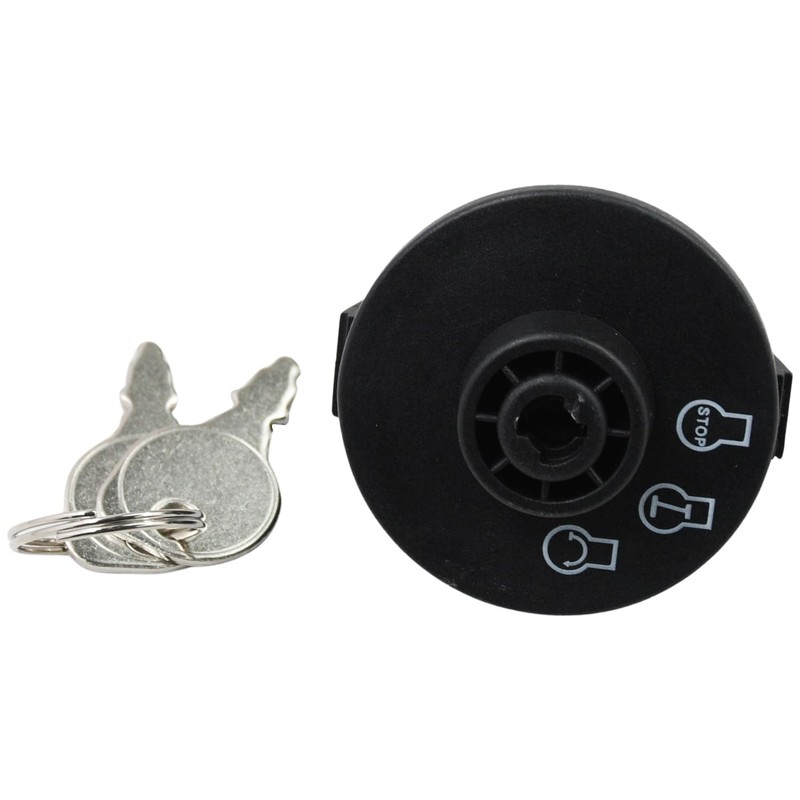 Quueparts 3 Position Ignition Switch for Toro Exmark 117-2221 137-4100