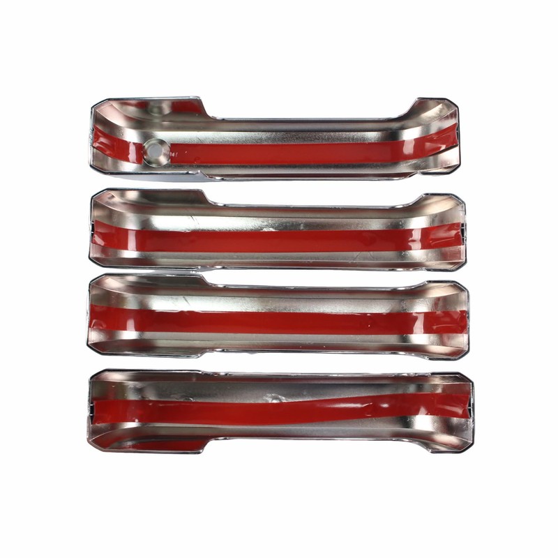 AUCERAMIC Chrome Full Mirror Covers + Door Handle Covers Fit