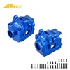 NMNRC Alum 2PCS Front Rear Differential Diff Gearbox Case Cover