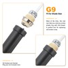 PATIKIL G9 Socket Ring Removal Tool, 2 Pcs PVC Plastic