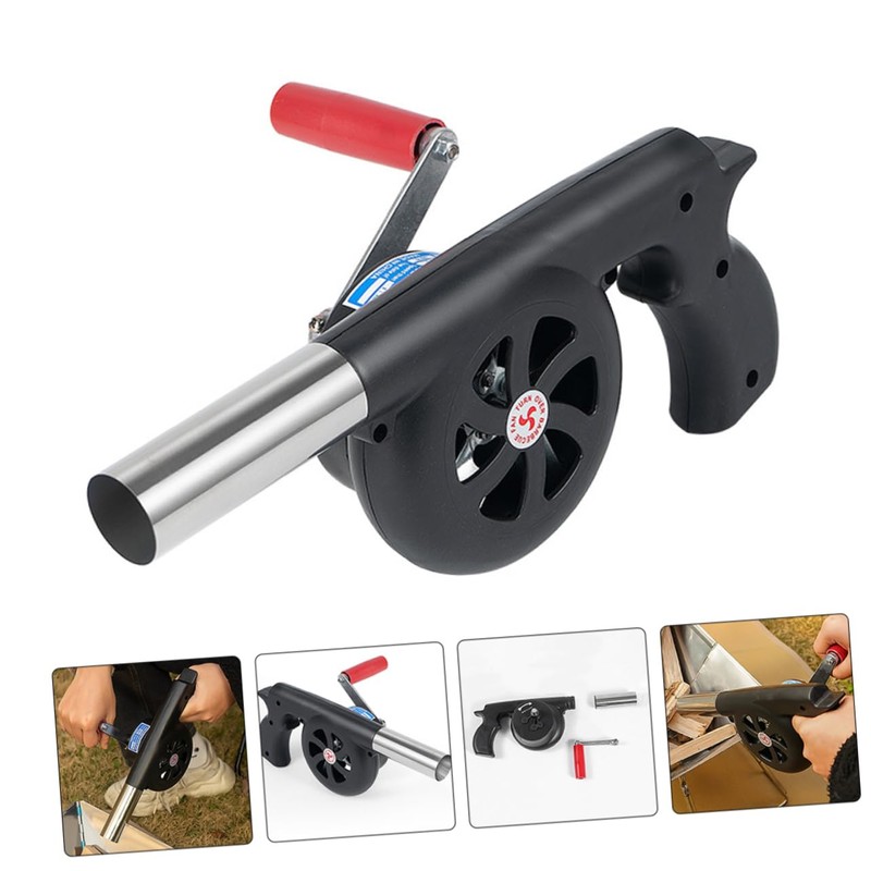 Kisangel Barbecue Blower Air Blower Outdoor Air Fire Blower Picnic