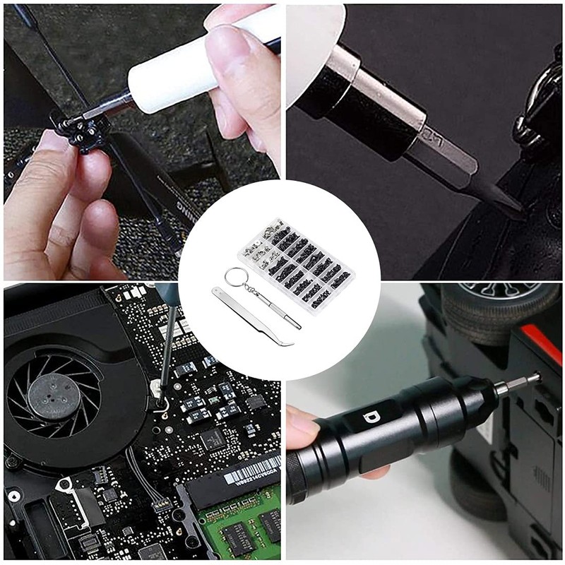 YFFSFDC 355PCS PC Screws Set M2 M2.5 M3 Laptop Screws