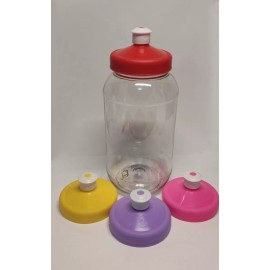 Pet R63 750 Ml Con Tapa Chupón Fiestas Infantiles (20 Pzs)