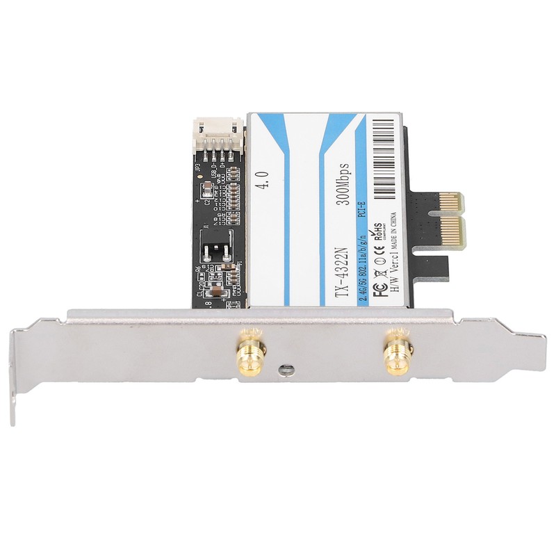 Wireless Network Card Dual Band Desktop Adapter BCM943228 2.4g/5g 300mbps