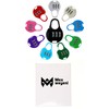 Moxweyeni 10 Pcs 3 Digit Combinations Padlock Safe Cipher Lock