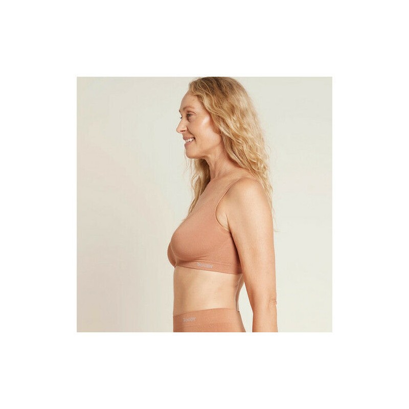 Boody Seamfree Crop Bra, Black / XL