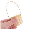 NOLITOY 6pcs Mini Bamboo Woven Baskets Storage Containers for Candy
