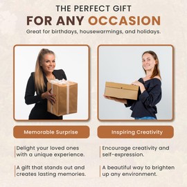 Handmade Clear Glass Terrarium Kit With Round Cork Top Open or Closed Garden Display Flower Pot Indoor Outdoor Centrepiece Planter Fittonia Moss 19cm Height (Kit)