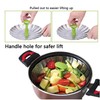 Versatile Premium Stainless Steel Vegetable Steamer Basket - Expandable Food