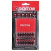 DEKTON DT65410 Screwdriver Bit Set, Black/Red, Set of 33 Piece